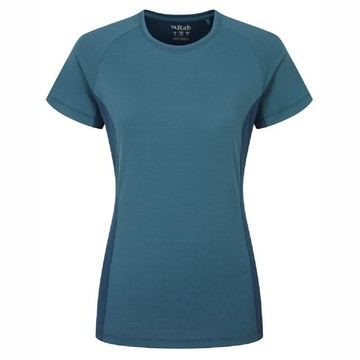 RAB Trail Tee 女 排汗短袖上衣 QBL80