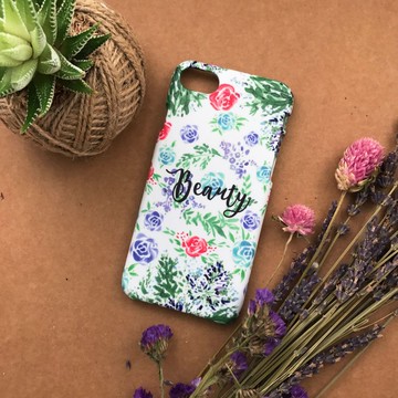 玫瑰花叢與Beauty//原創手機殼-    iPhone, Samsung, oppo