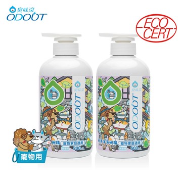 【2瓶優惠組】貓狗 洗碗精_500ml_2瓶．95%植萃潔淨・法國Ecocert認證