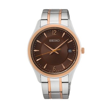 seiko SK037精工 SK037 6N52-00D0B(SUR470P1) CS系列經典簡約男錶 / 咖啡色 39.4mm｜樂天全館特惠中★指定刷卡回饋10%