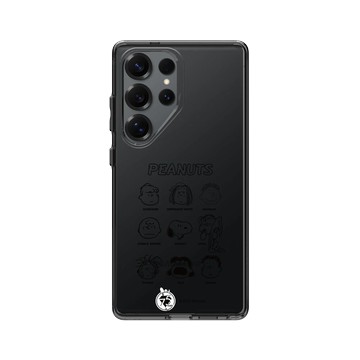 Galaxy S25 Ultra Clear 酷墨灰 - 史努比 Snoopy 75th Anniversary - 75週年-經典九宮格