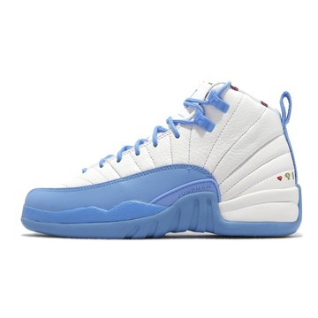 【逢甲FUZZY】Air Jordan 12 Retro GS Emoji 白藍 北卡藍 符號 DQ4365-114