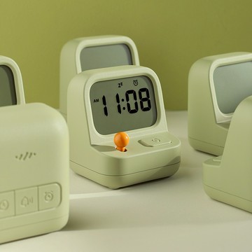 畢業快樂!!【快速出貨】E.B.MADE 復古造型電動機台小鬧鐘