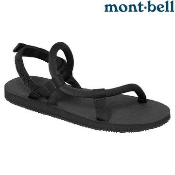 Mont-Bell Lock-On Sandals 中性款 圓織帶休閒涼鞋 1129714 BK 黑