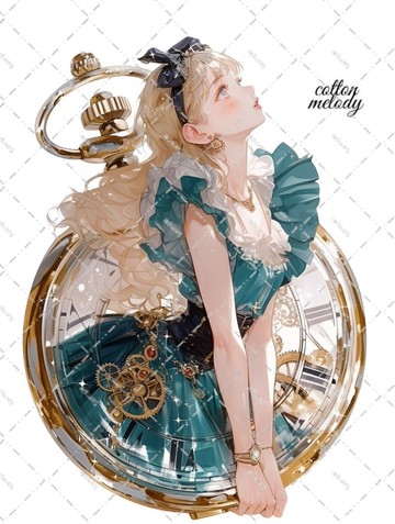 原創貼紙 no.7264 人物貼紙 原創貼紙 女孩貼紙 原創人物貼紙