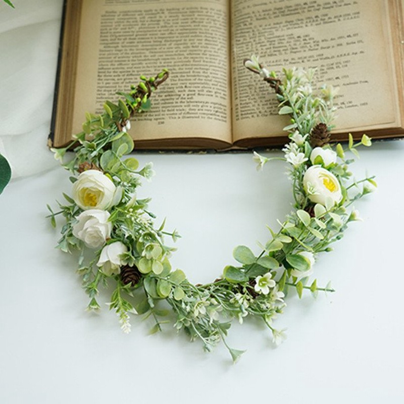 花冠 花かんむり ウェディング 南国 ヘアアクセサリー ハワイ ヘッドドレス 造花 結婚式 二次会 前撮り パーティー 花嫁 海外旅行 花嫁 安い 手作り 髪飾り 通販 Lineポイント最大0 5 Get Lineショッピング