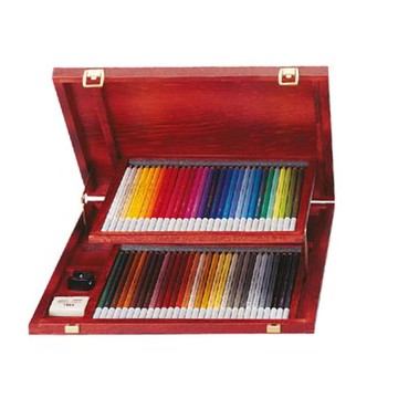 【STABILO】思筆樂 CarbOthello 奧賽樂水性粉彩筆木盒裝 60色組 / 組 1460-1