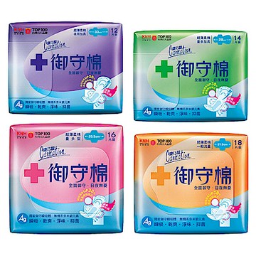 康乃馨 御守棉超薄衛生棉X8包 /箱(尺寸可選)[限時搶購]