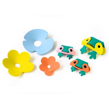 比利時 QUUT - 立體動物系列-青蛙池塘