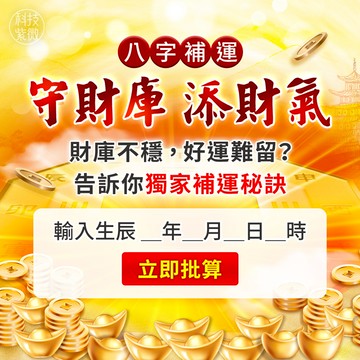 八字命盤-財富鑑定