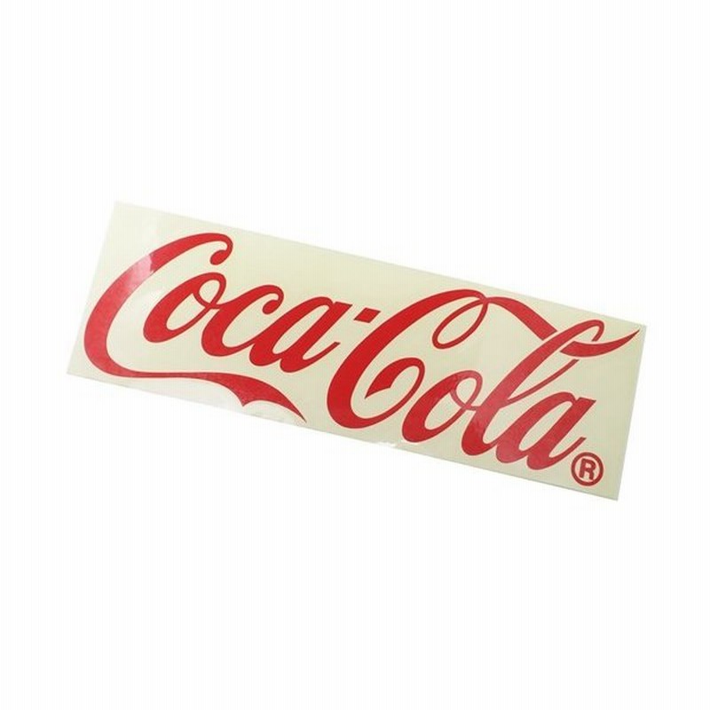 コカコーラ カッティング ステッカー ロゴ Coca Cola ビッグ シール キャラクター グッズ Life Style おしゃれ 通販 Lineポイント最大0 5 Get Lineショッピング