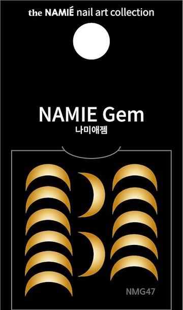 【專業用】NAMIE Gem 美甲裝飾藝術貼紙 Normal Metallic 47