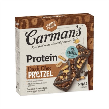 Carman’s  康麥滋 黑可可蝴蝶餅乾蛋白棒【單入】 40g (CMS019)