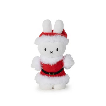 荷蘭 BON TON TOYS｜Miffy米菲兔填充玩偶-雪花聖誕兔 14 cm