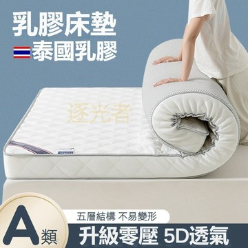 【現貨免運速發】乳膠床墊 學生宿舍床墊 鋪底傢用雙人加厚學生宿捨單人榻榻米海綿床墊可折疊鋪底 單人床墊 雙人床墊