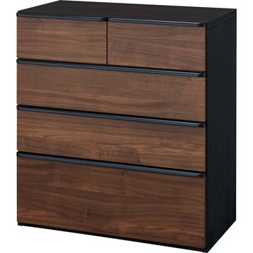 ◎矮整理衣櫃 斗櫃 NEEDS3 80LC MBR/BK NITORI宜得利家居