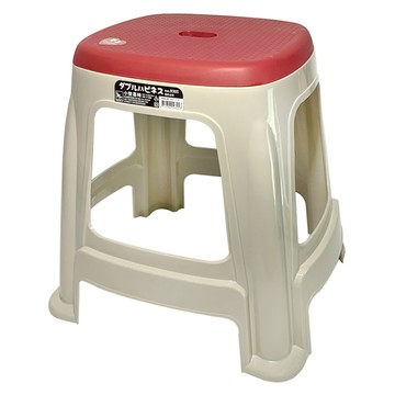 UDA 有達 小雙喜塑膠椅 台灣製造  36 x 31 x 34cm  紅色