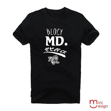 Minidesign-日風MDLion潮流設計短T 五色