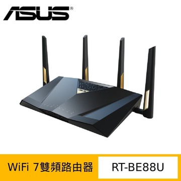 ASUS 華碩 ROG Rapture RT-BE88U BE7200 WiFi 7 雙頻電競路由器