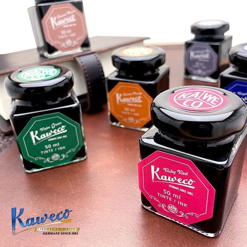 カヴェコ KAWECO ボトルインク 50ml INK- / 万年筆 インク ガラスペン 高級 ブランド おすすめ 男性 女性 おしゃれ 通販  LINEポイント最大0.5%GET | LINEショッピング