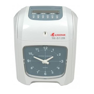 立光KRONE雙色打卡鐘/六欄位/TR-512B