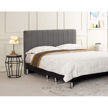 多琳6尺灰布床頭片