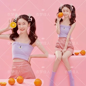 新款影樓主題寫真服裝時尚個性小清新女孩私房藝術照拍照攝影服飾