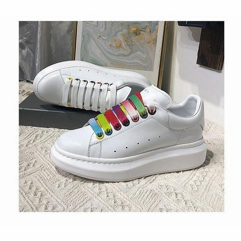 シューズ スニーカー プラットフォームシューズ 厚底 ハイヒール 運動靴 本革 白 マルチ かわいい かっこいい 通販 Lineポイント最大0 5 Get Lineショッピング