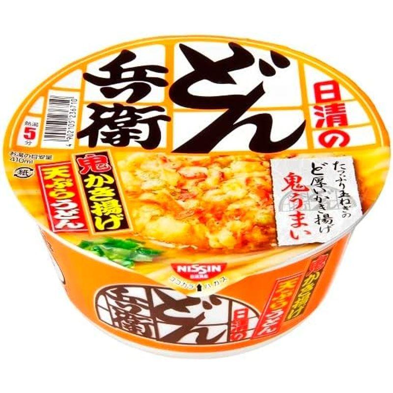 日清食品 どん兵衛 天ぷらうどん 97g×12個