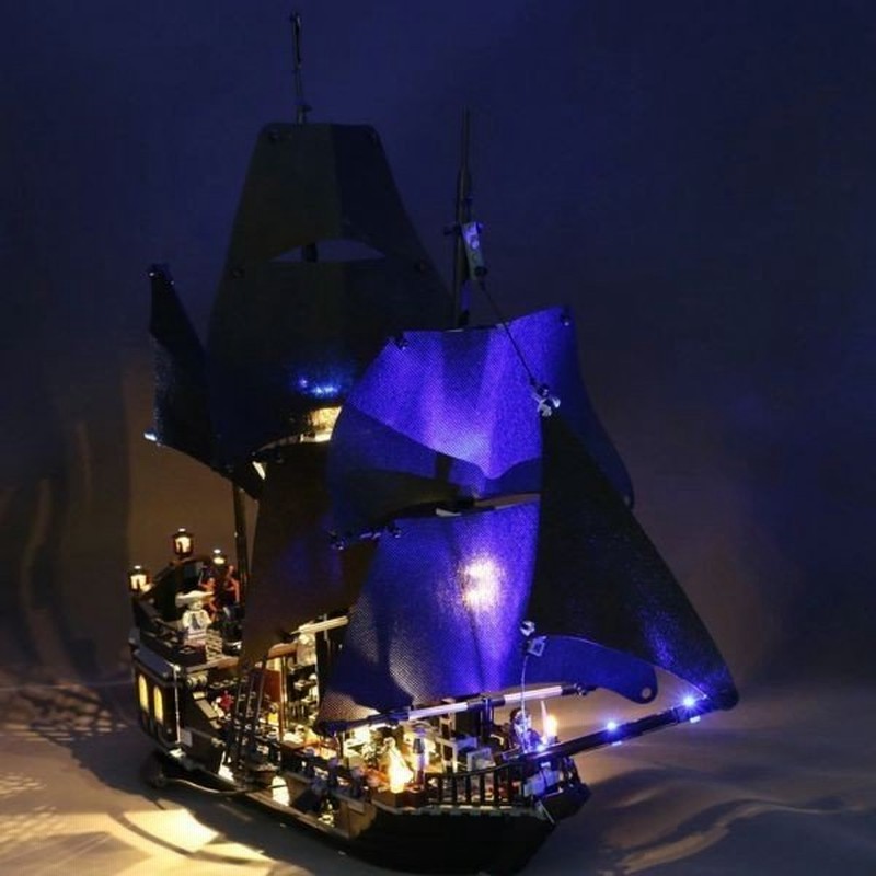送料無料 税込 Led ライトキットのみ Moc Lego レゴ ブロック 4184 互換 パイレーツオブカリビアン ブラックパール号 カスタムパーツ 通販 Lineポイント最大get Lineショッピング