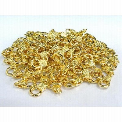 カニカン ゴシック 約17mm ゴールド 100個セット 6000430☆