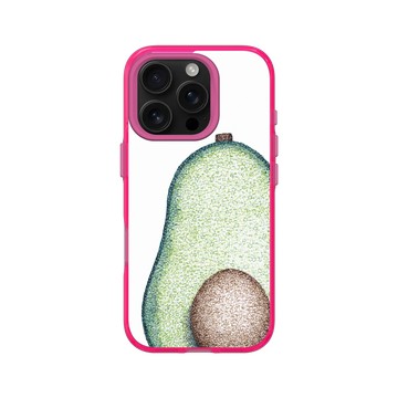 iPhone 16 Pro Clear 粉漾桃 - MOLECULARTS - 酪梨