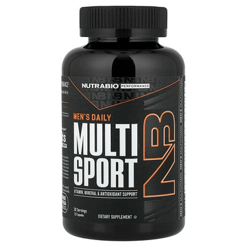 NutraBio, MultiSport 男性配方，120 粒膠囊