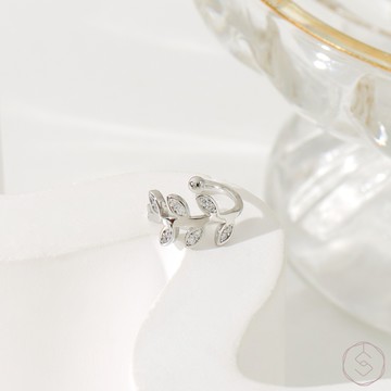 (絕版品) 月桂 | S925純銀 | 造型耳骨夾