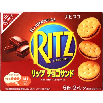 Mondelez RITZ可可風味夾心餅乾 106g