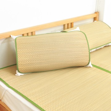 亞曼達Amanda 涼夏香石草枕蓆/藺草枕蓆/涼蓆(2入)