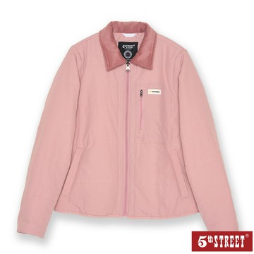 女裝 鋪棉保暖防寒外套 粉紅色 (510649) 【5th STREET】【APP下單天天10%回饋】 最高折426