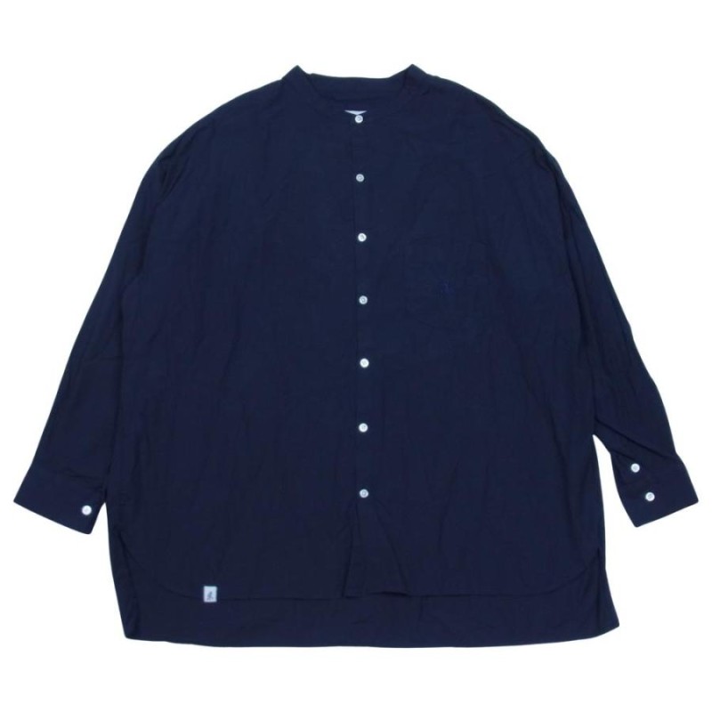 SOPHNET. ソフネット SOPH-212104 ×GRAMICCI BAND COLLAR SHIRT