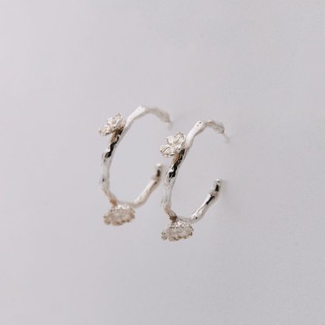 【母親節禮物】生花耳環—梅花樹