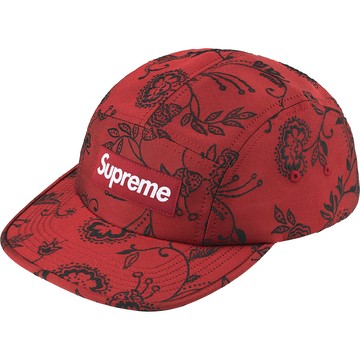 Supreme SS25 Week3 Floral Jacquard Camp Cap 五分割帽