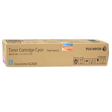 FUJI XEROX 原廠高容量碳粉匣 14K 適用SC2020 CT202397 藍色  1個