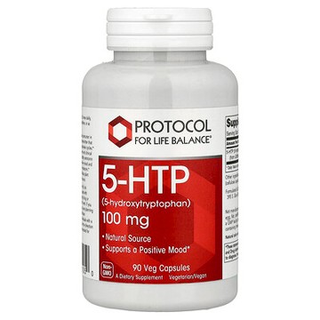 Protocol for Life Balance, 5-HTP，100 毫克，90 粒素食膠囊
