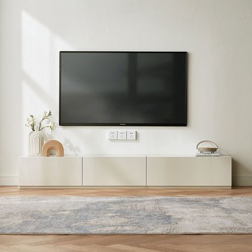 Linsy魔方系列三抽電視櫃矮櫃2M OI2M