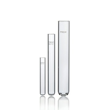 《PYREX》平口試管 厚壁 Tube, Test Tube, heavy wall