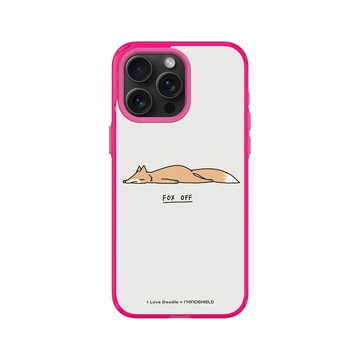iPhone 15 Pro Max Clear 粉漾桃 - ilovedoodle (Lim Heng Swee) - Fox Off
