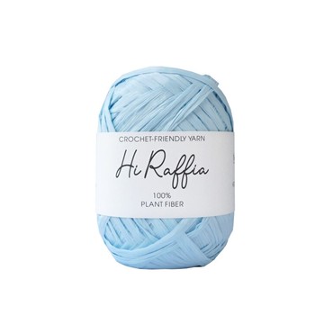 拉菲草線 植物纖維棉草鉤針友好手工帽子包包編織線6