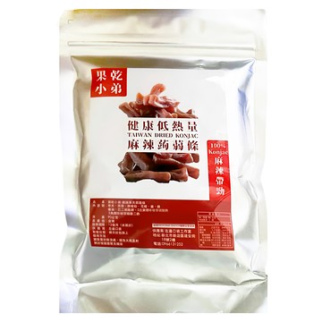 果乾小弟 麻辣寒天蒟蒻條 Q彈咀嚼力 膳食纖維 高纖 全素可用  90g  1包