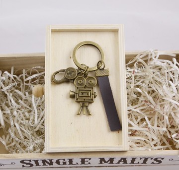 工業風放映機 吊飾/鑰匙圈 (星座客製)