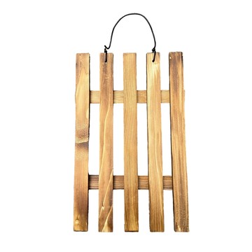 柵欄植栽板-燻木色(大) 40x26cm