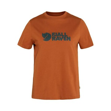 ├登山樂┤瑞典 Fjallraven Logo T-shirt 有機棉T恤 女 FR87146-243 赤陶棕
